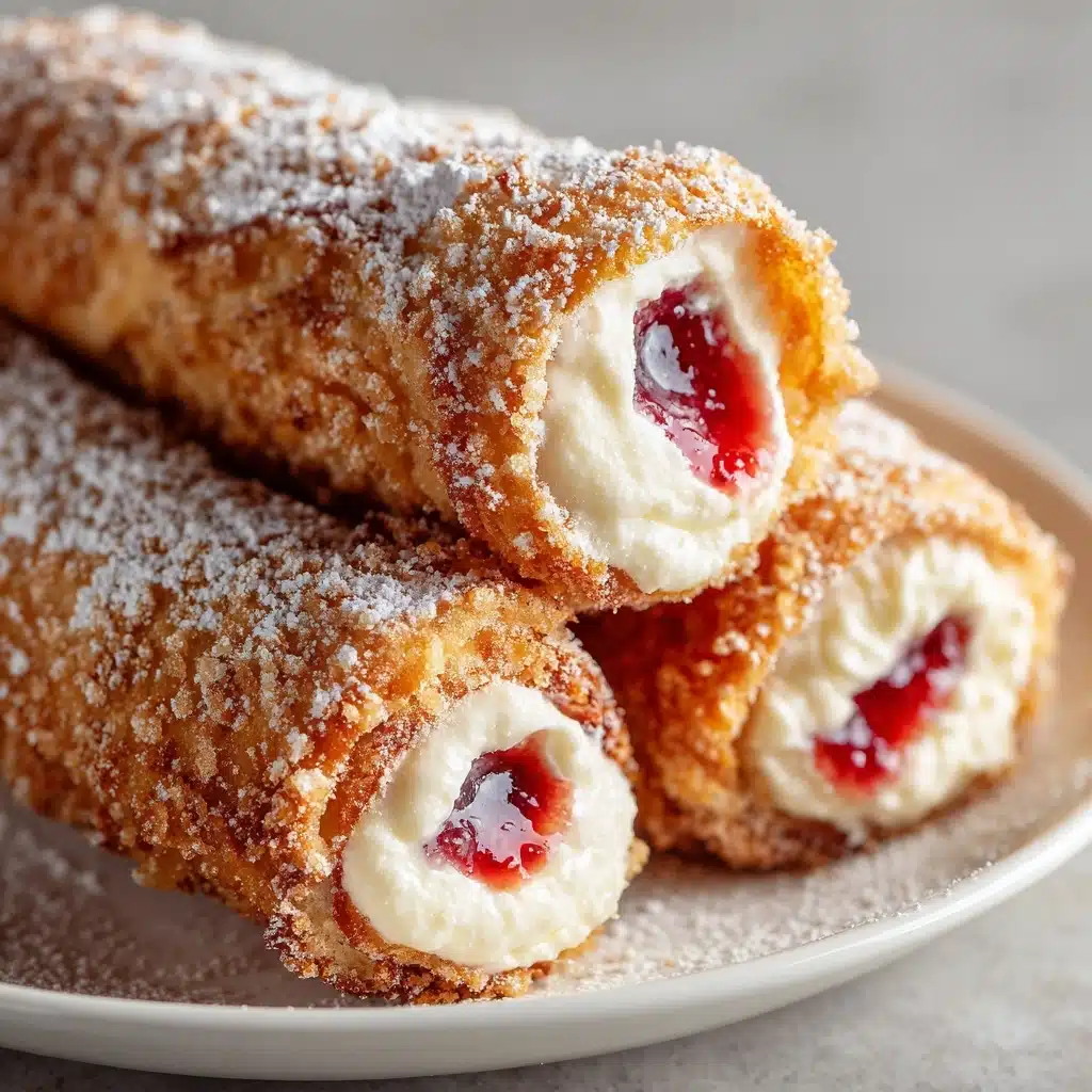 Fried Cheesecake Roll-Ups Recipe - Recipe Image