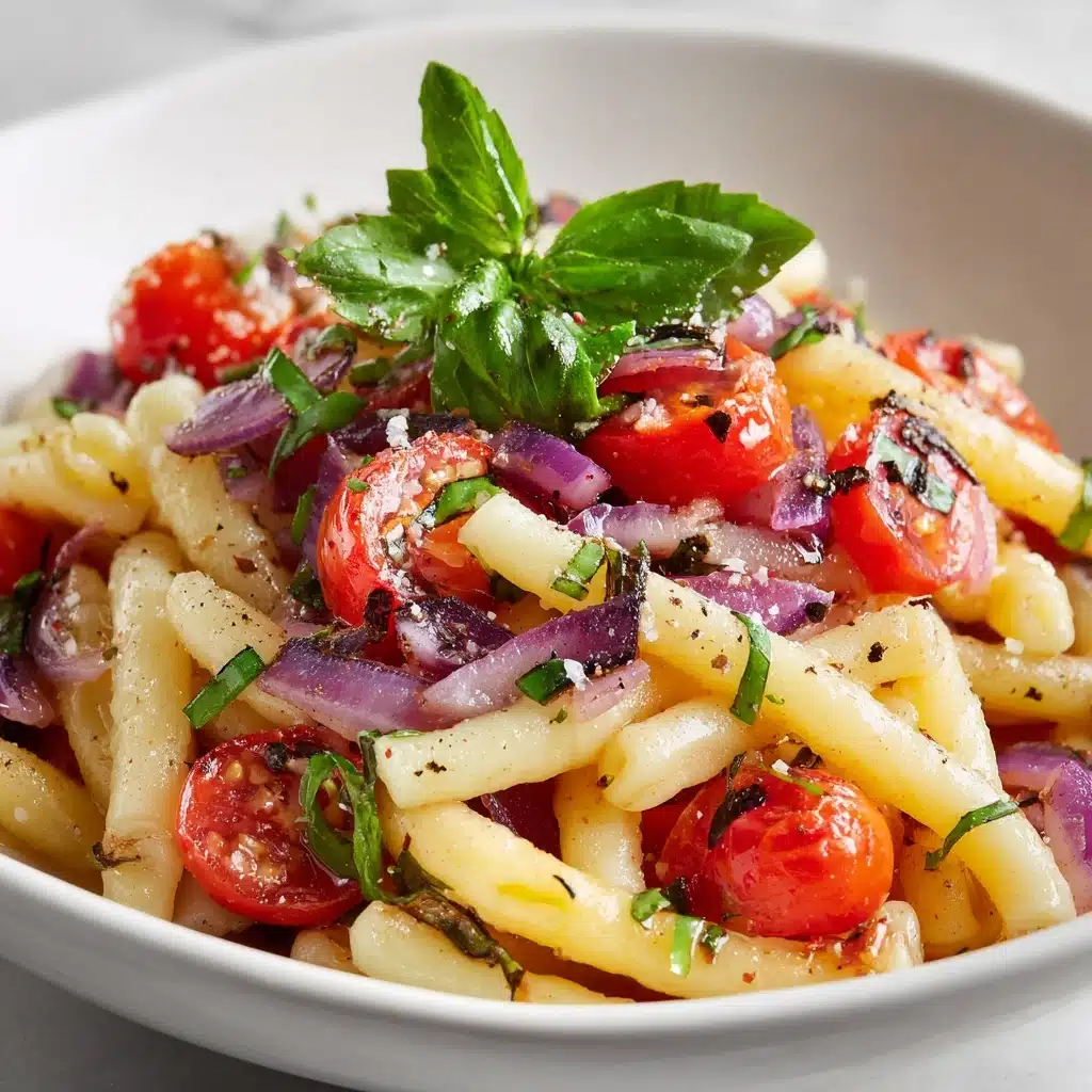 Bruschetta Pasta Salad Recipe - Recipe Image
