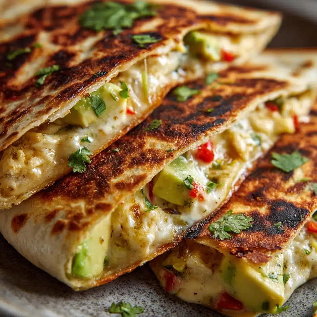 Chicken and Avocado Quesadillas Recipe - Recipe Image