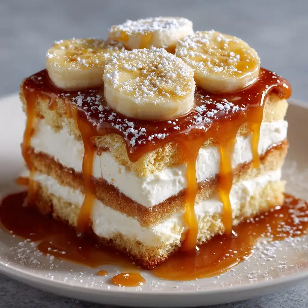 Banana Pudding Cheesecake Cake Recipe - Recipe Image
