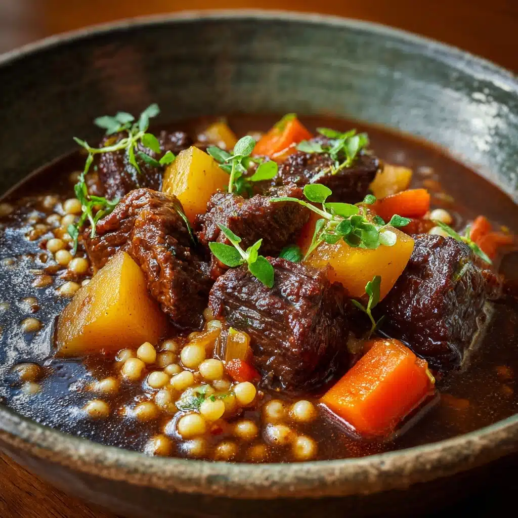 Beef and Barley Stew Recipe - Recipe Image