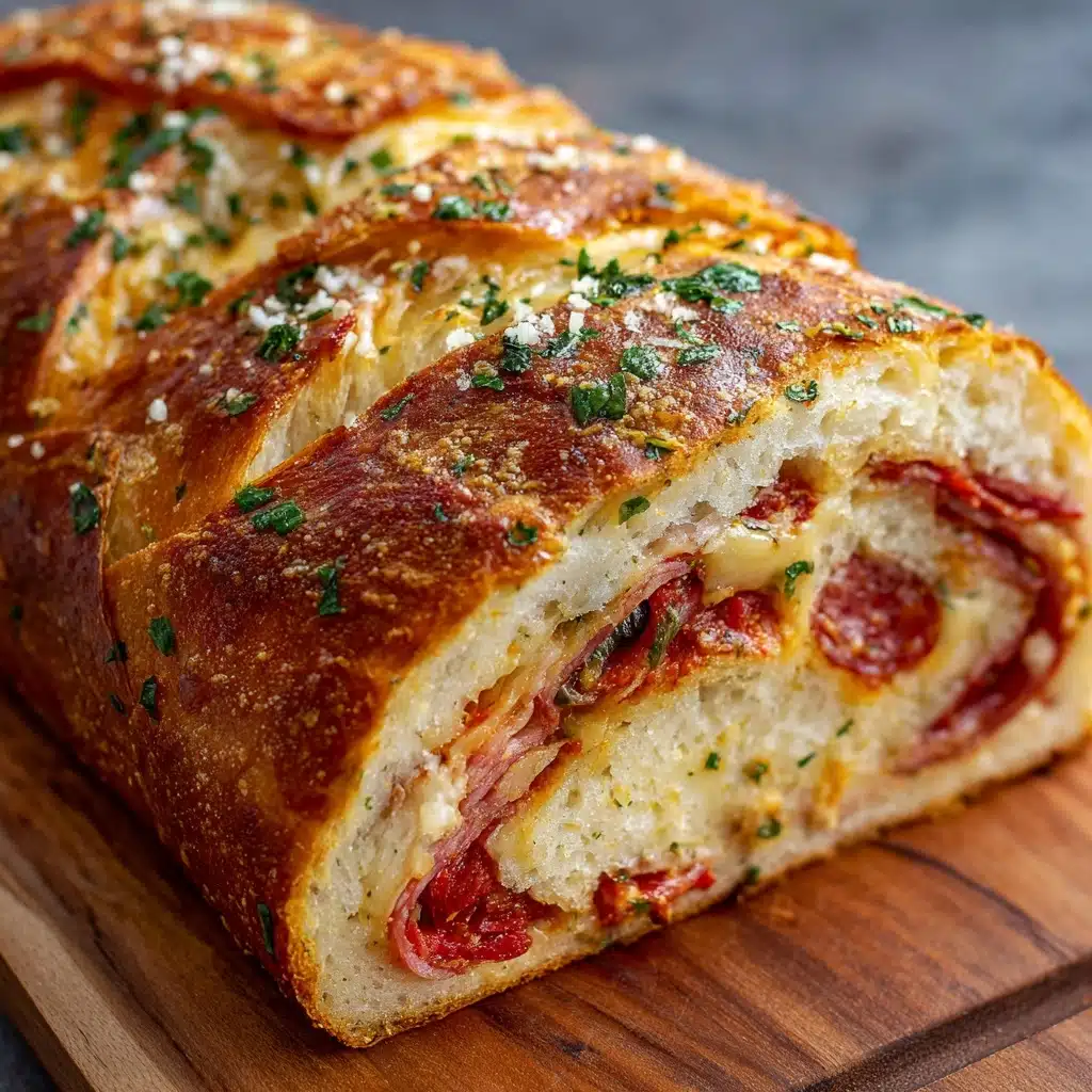 Pepperoni Black Olive Stromboli Recipe