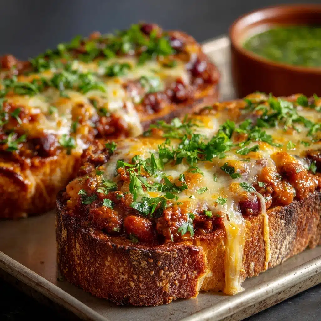 Chili Cheese Toast Recipe - Recipe Image