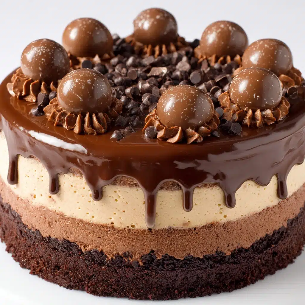 Cookie Dough Brownie Cake Recipe - Recipe Image