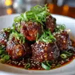 Tender Slow Cooker Honey Garlic Steak Bites Recipe