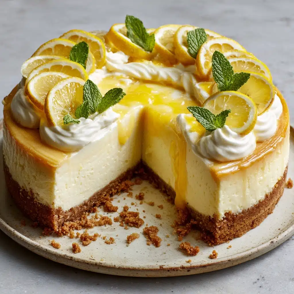 Lemon Cheesecake Cake Recipe - Recipe Image