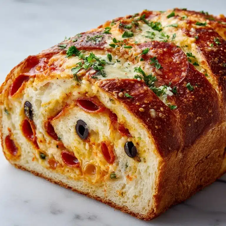 Pepperoni Black Olive Stromboli Recipe for Easy Dinner Recipe