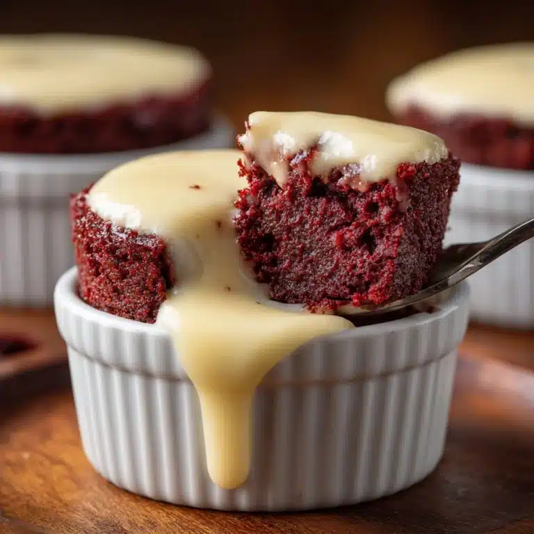 Homemade Red Velvet Brownie Dippers with Cheesecake Dip Recipe