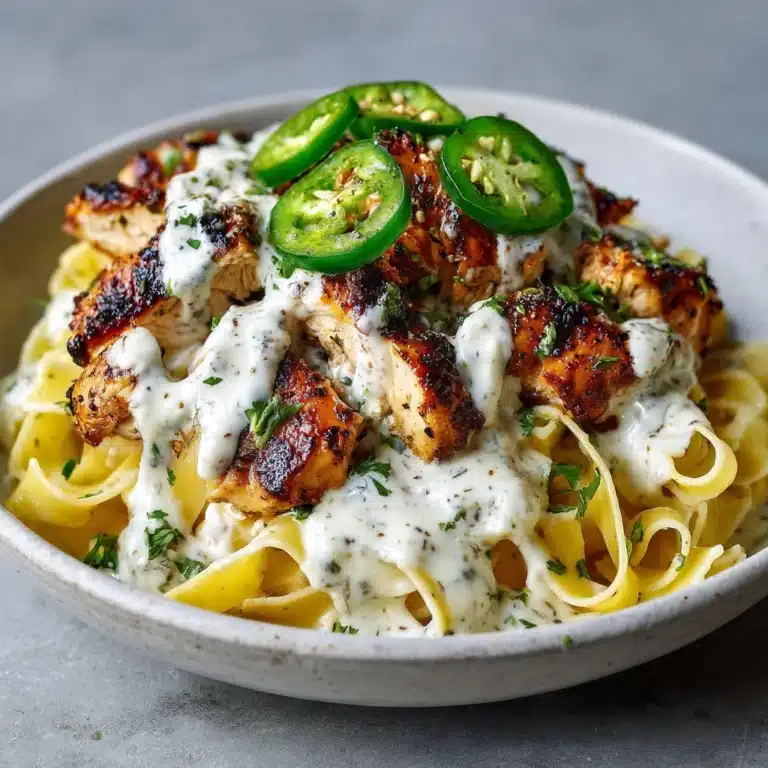 Creamy Jalapeño Popper Chicken Spaghetti Dinner Recipe