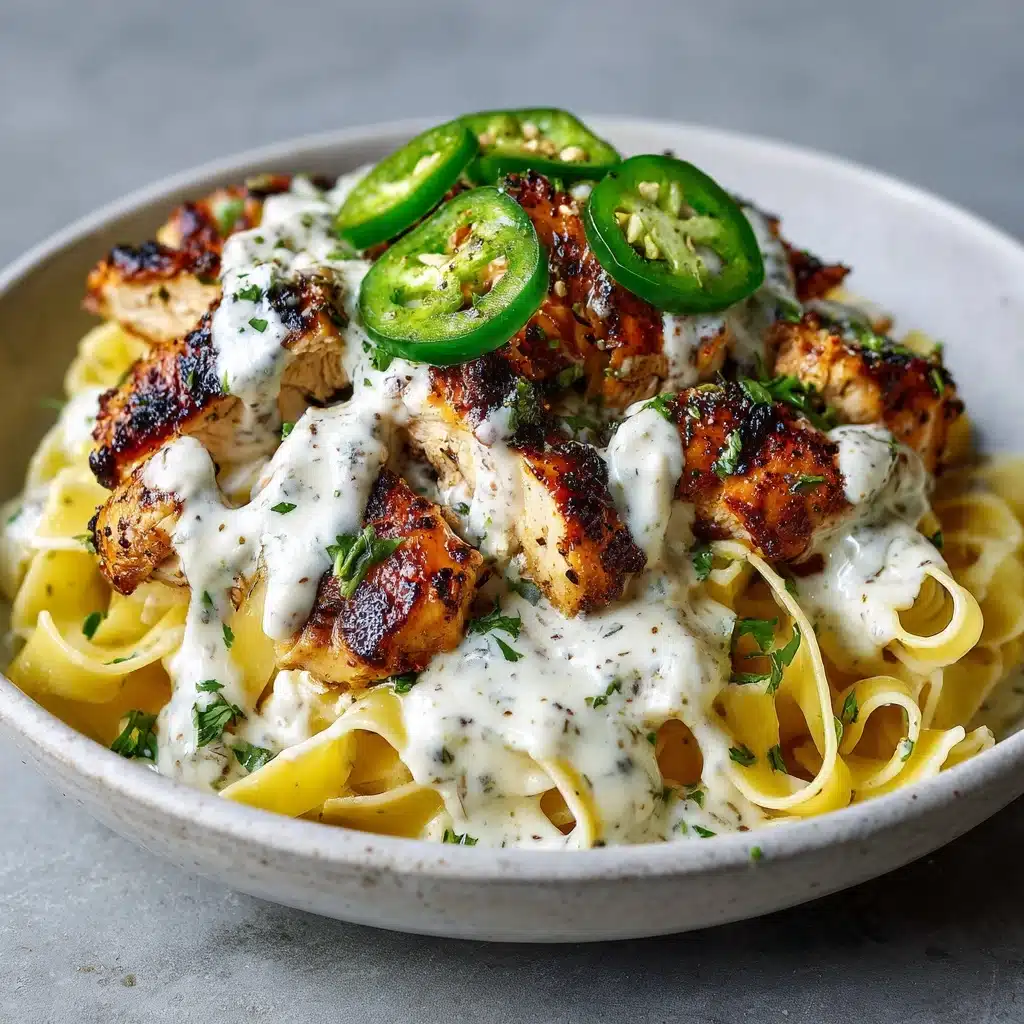 Creamy Jalapeño Popper Chicken Spaghetti Dinner Recipe