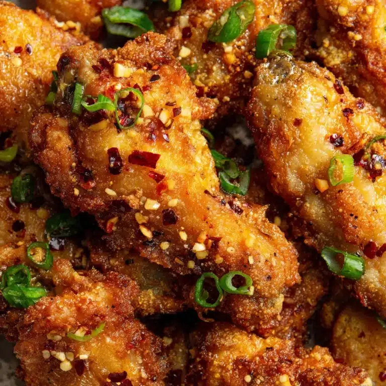 Chinese Salt and Pepper Chicken Wings Recipe