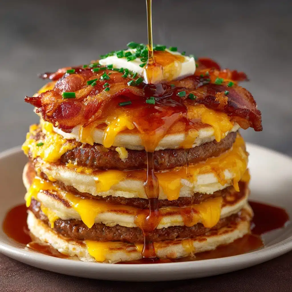 Truffle Butter Cheeseburger Pancake Sliders Recipe