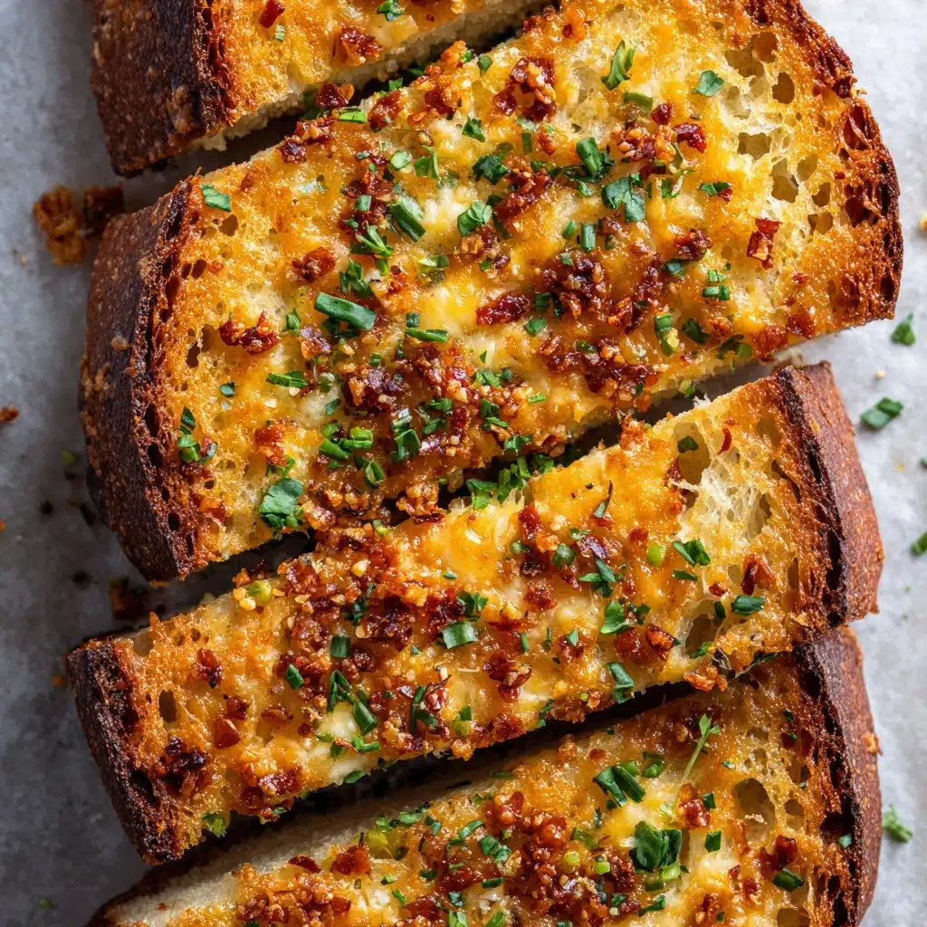 Chili Crunch Garlic Bread Recipe