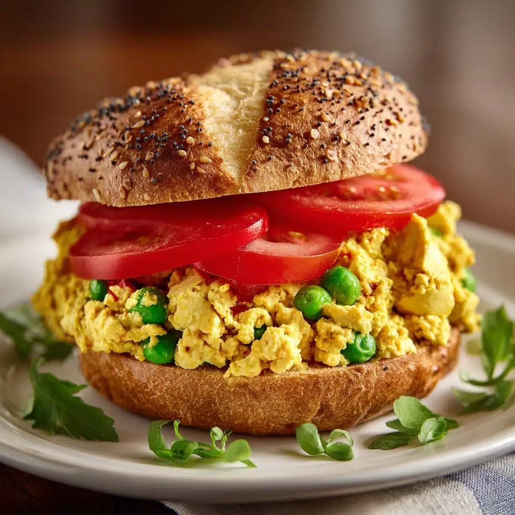 Tofu Scramble Breakfast Sandwiches Recipe - Recipe Image