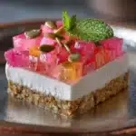 No-Bake Rhubarb Dessert Recipe