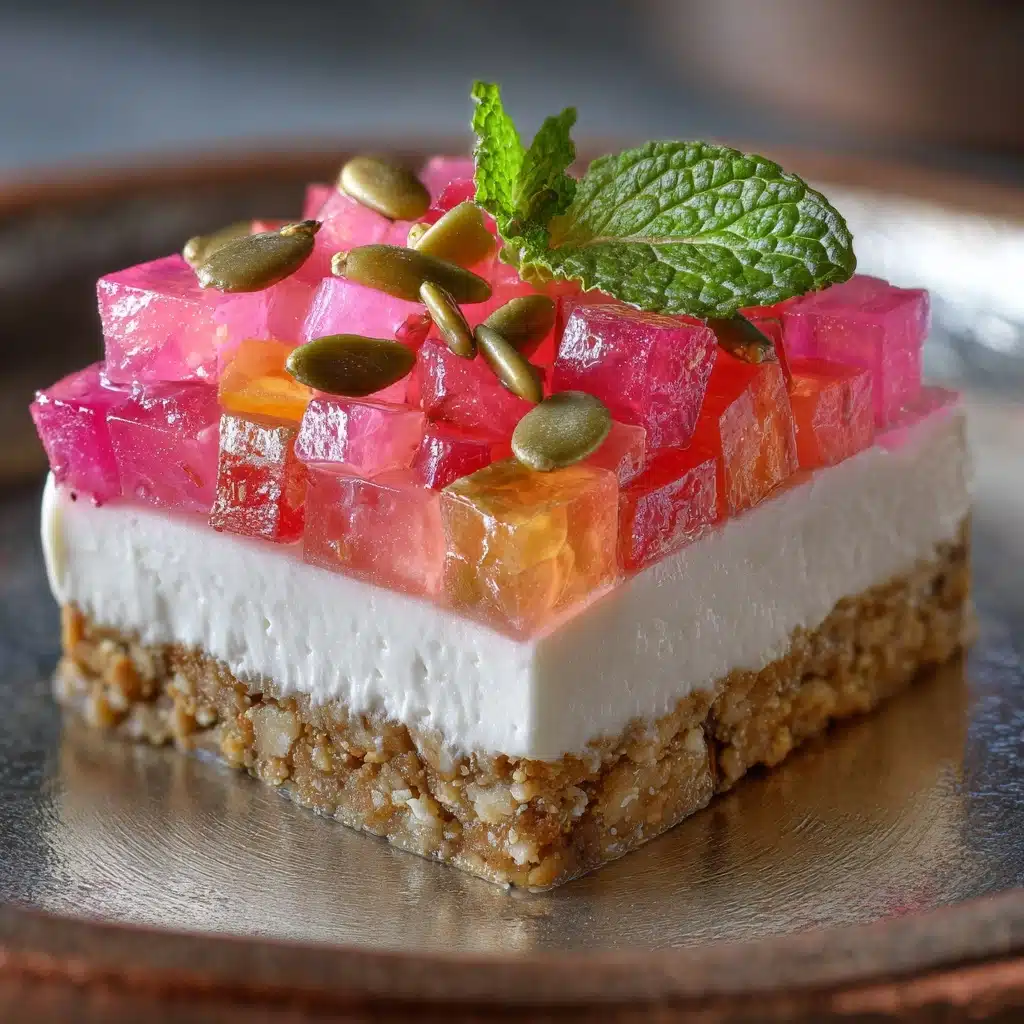 No-Bake Rhubarb Dessert Recipe