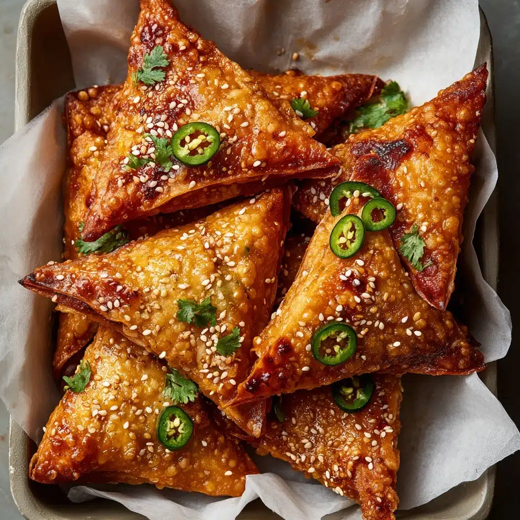 Crispy Jalapeño Corn Wontons Recipe - Recipe Image