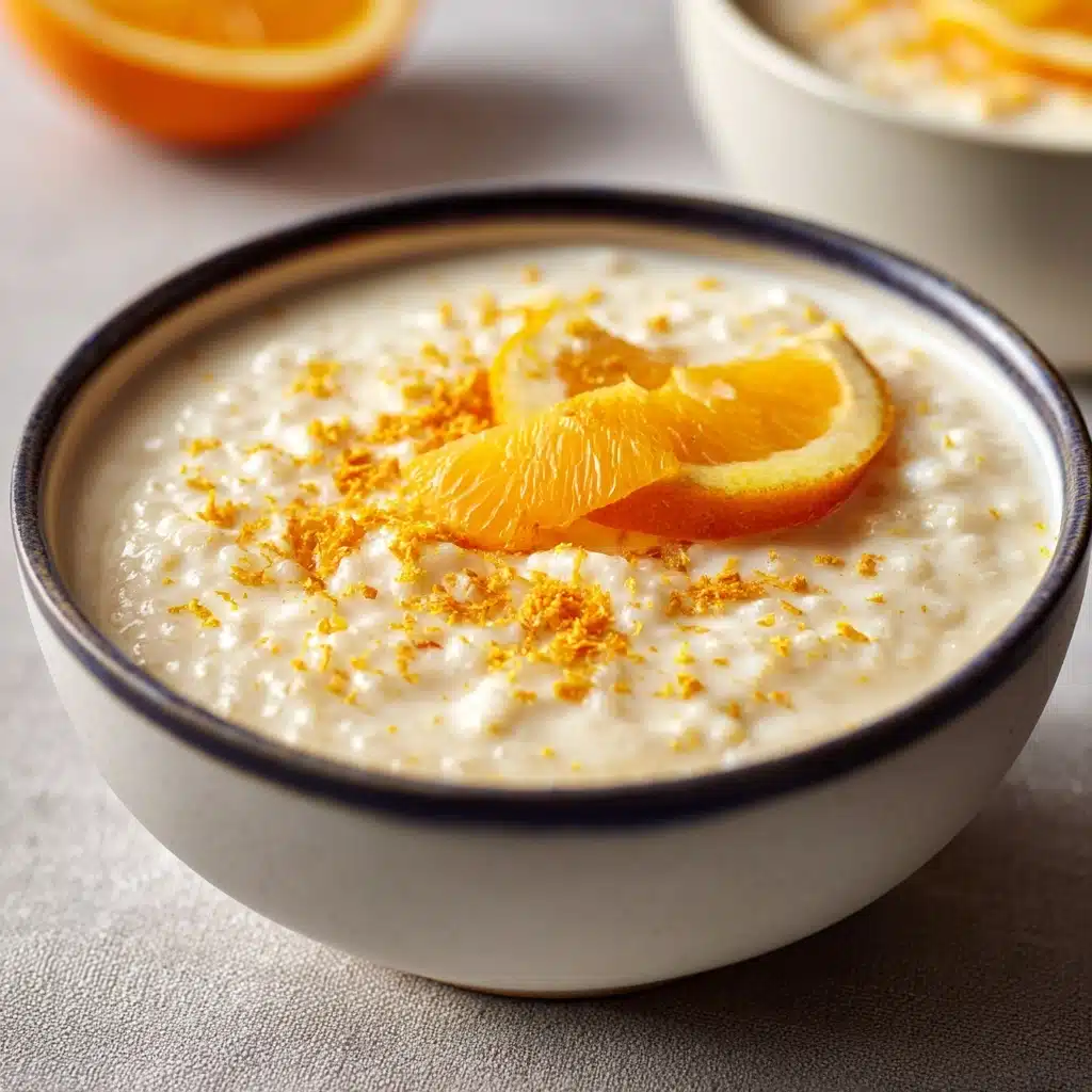 Creamy Rice Pudding with Orange Recipe - Recipe Image