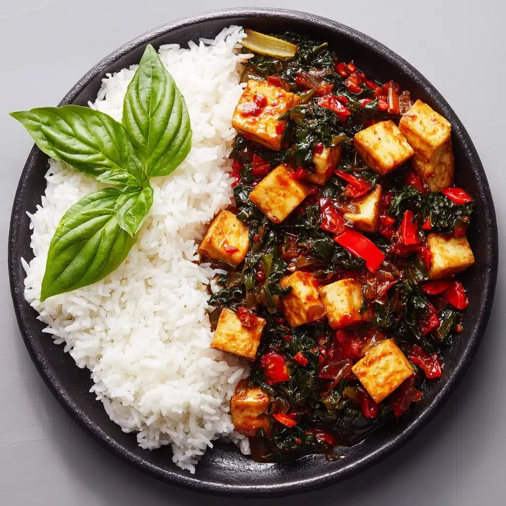 Thai Basil Tofu Recipe - Recipe Image