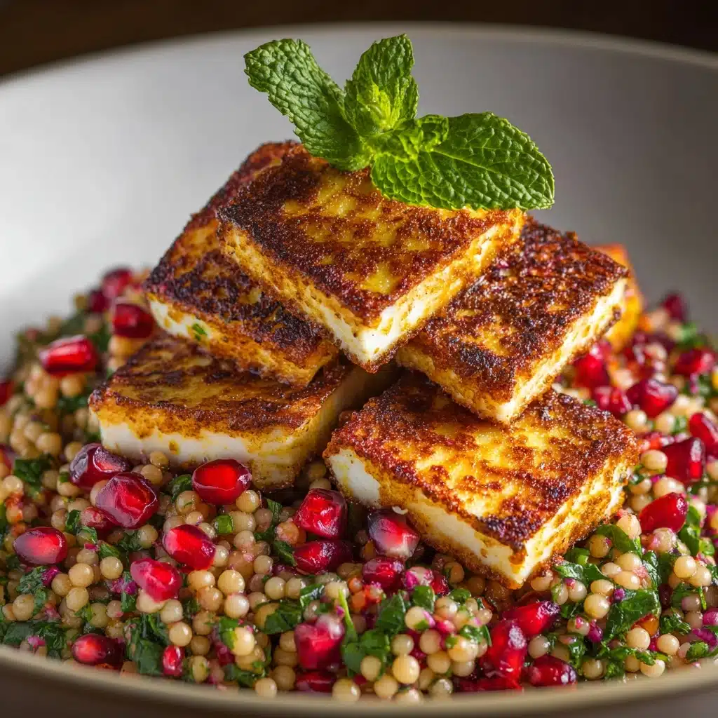 Couscous Salad with Mint-Lemon Dressing Recipe - Recipe Image