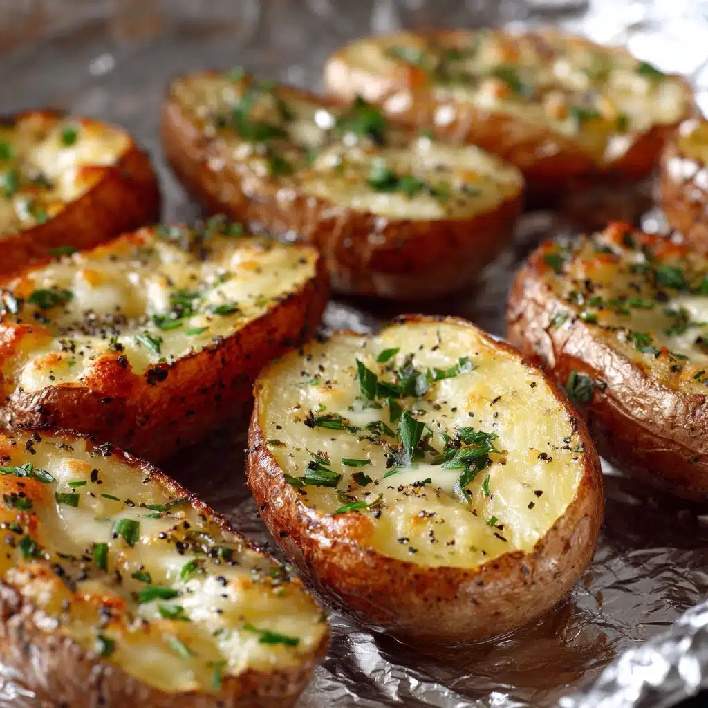 Crock Pot Foil-Wrapped Potatoes Recipe - Recipe Image