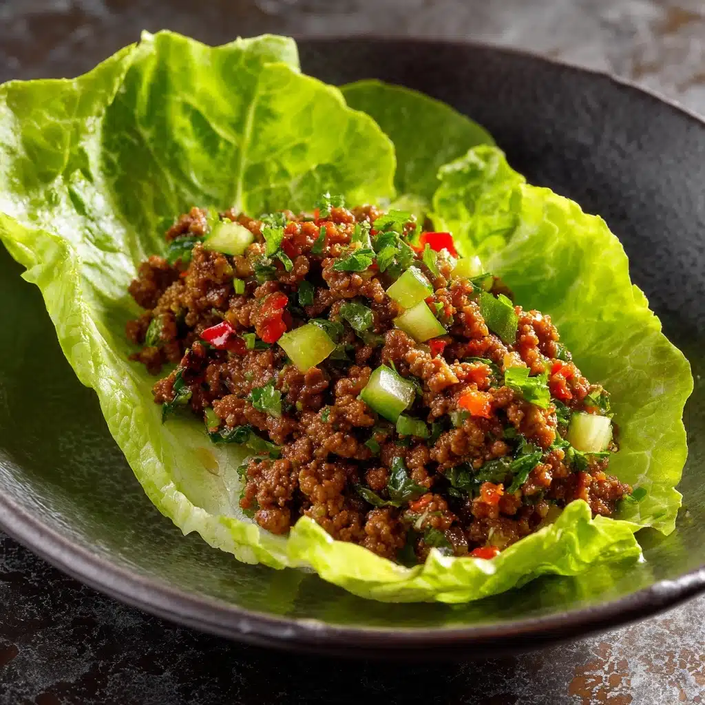 Beef Lettuce Wraps Recipe - Recipe Image
