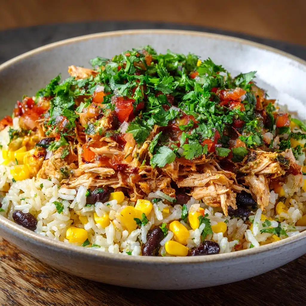Crockpot Fiesta Chicken and Rice Recipe
