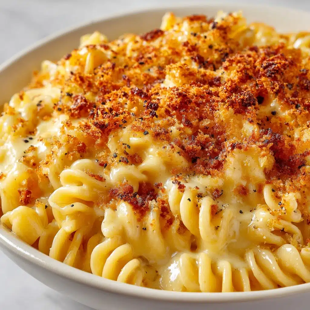 Parmesan Garlic Chicken Mac and Cheese Recipe