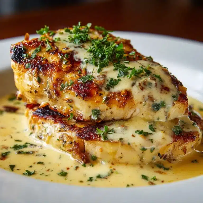 Chicken in Boursin Garlic Herb Cream Sauce Recipe