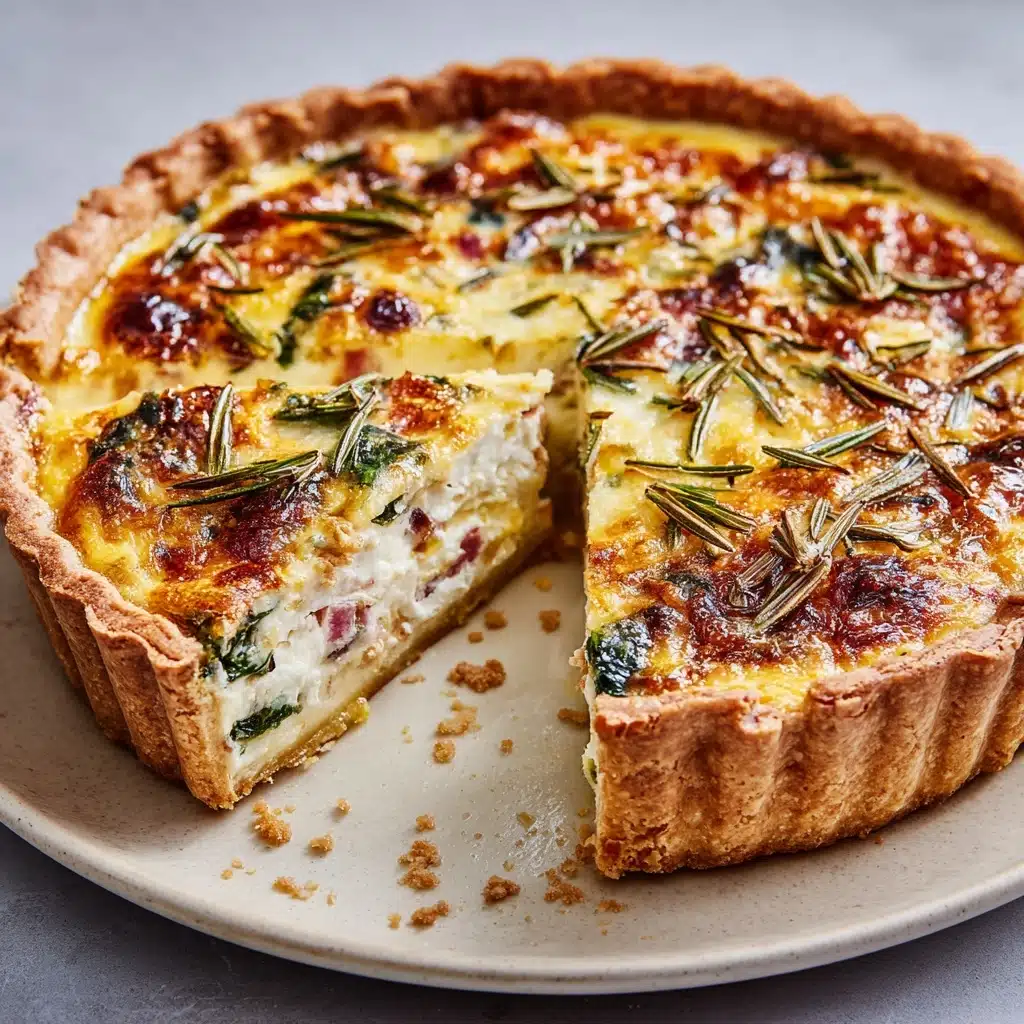 Crab and Tarragon Tart Recipe