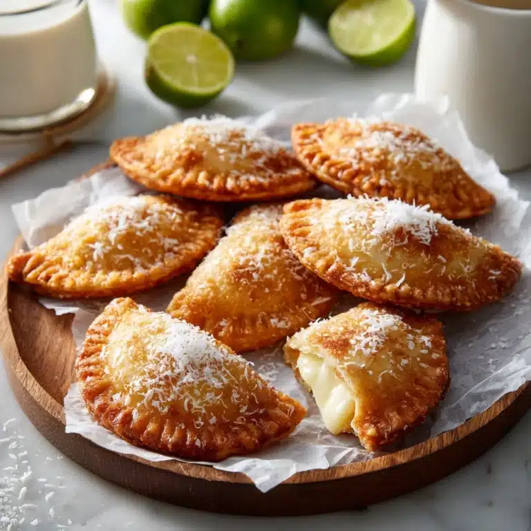 Pineapple Lime Coconut Hand Pies for Tropical Treats Recipe