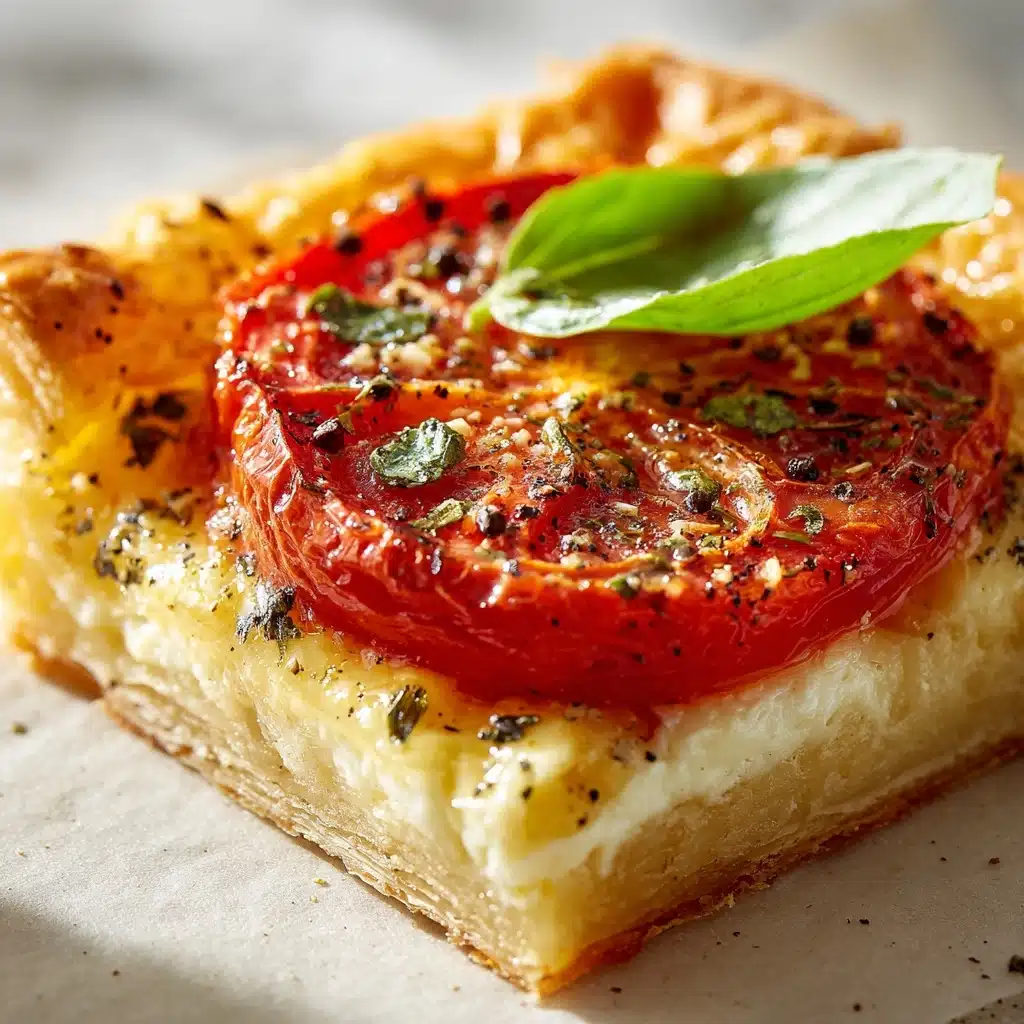 Caprese Puff Pastry Bundles Recipe - Recipe Image