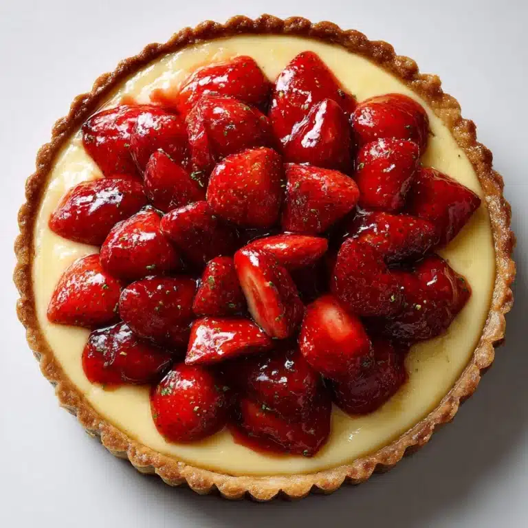 Traditional French Strawberry Tart Recipe