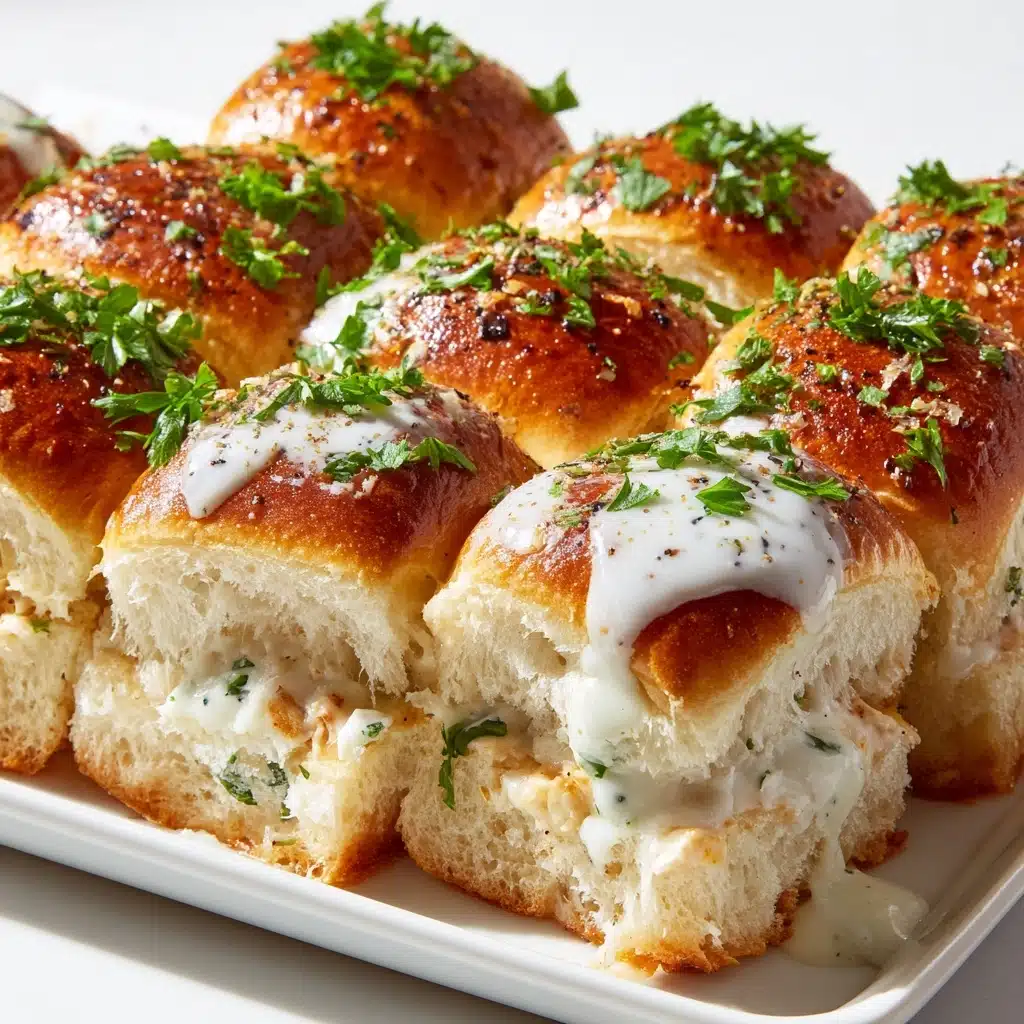 Buffalo Chicken-Stuffed Rolls Recipe - Recipe Image