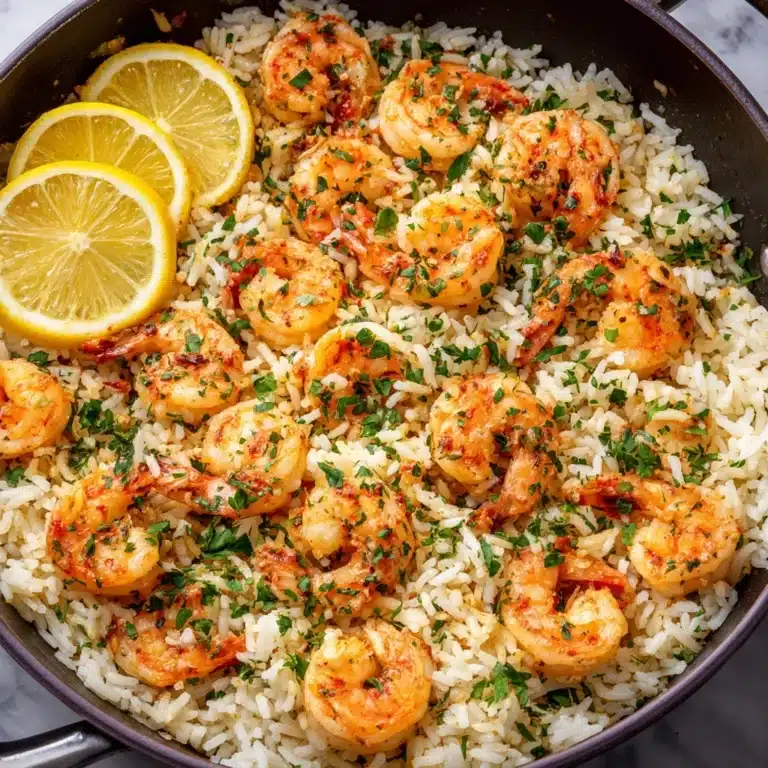 Easy Shrimp and Rice Skillet Recipe