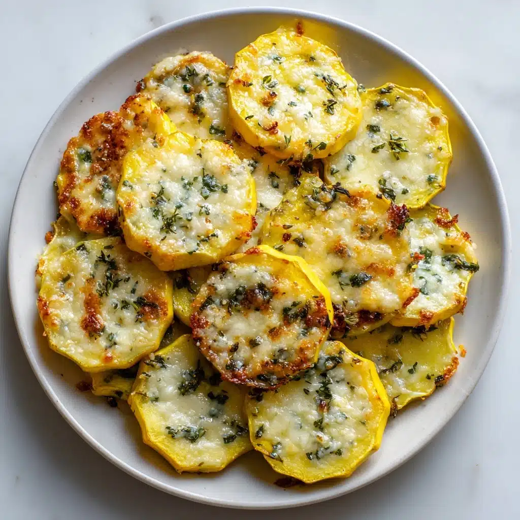 Parmesan Baked Yellow Squash Recipe