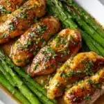 Caesar Chicken with Asparagus Recipe