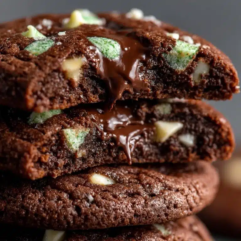 No-Bake Mint Chocolate Chip Clusters Recipe