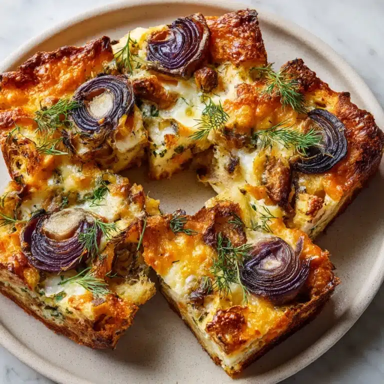 Goat’s Cheese, Dill and Onion Savoury Scones Recipe