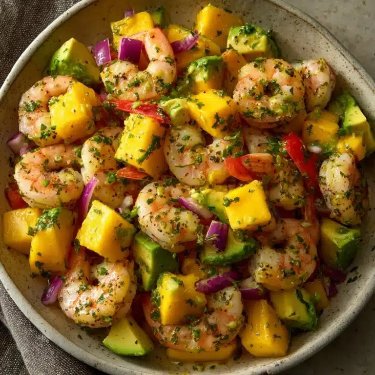 Mango Avocado Shrimp Salad Recipe