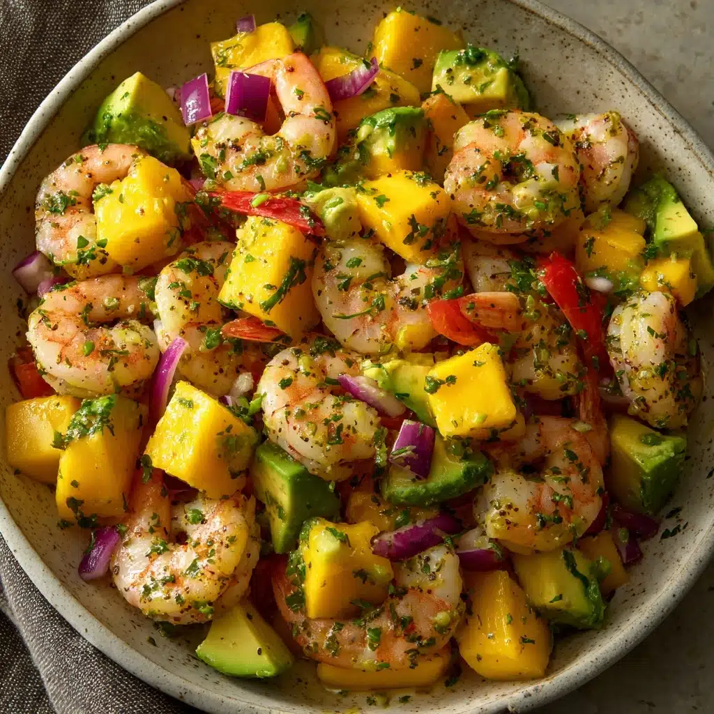 Mango Avocado Shrimp Salad Recipe - Recipe Image
