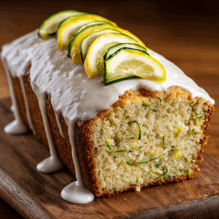 Lemon Zucchini Cake Recipe