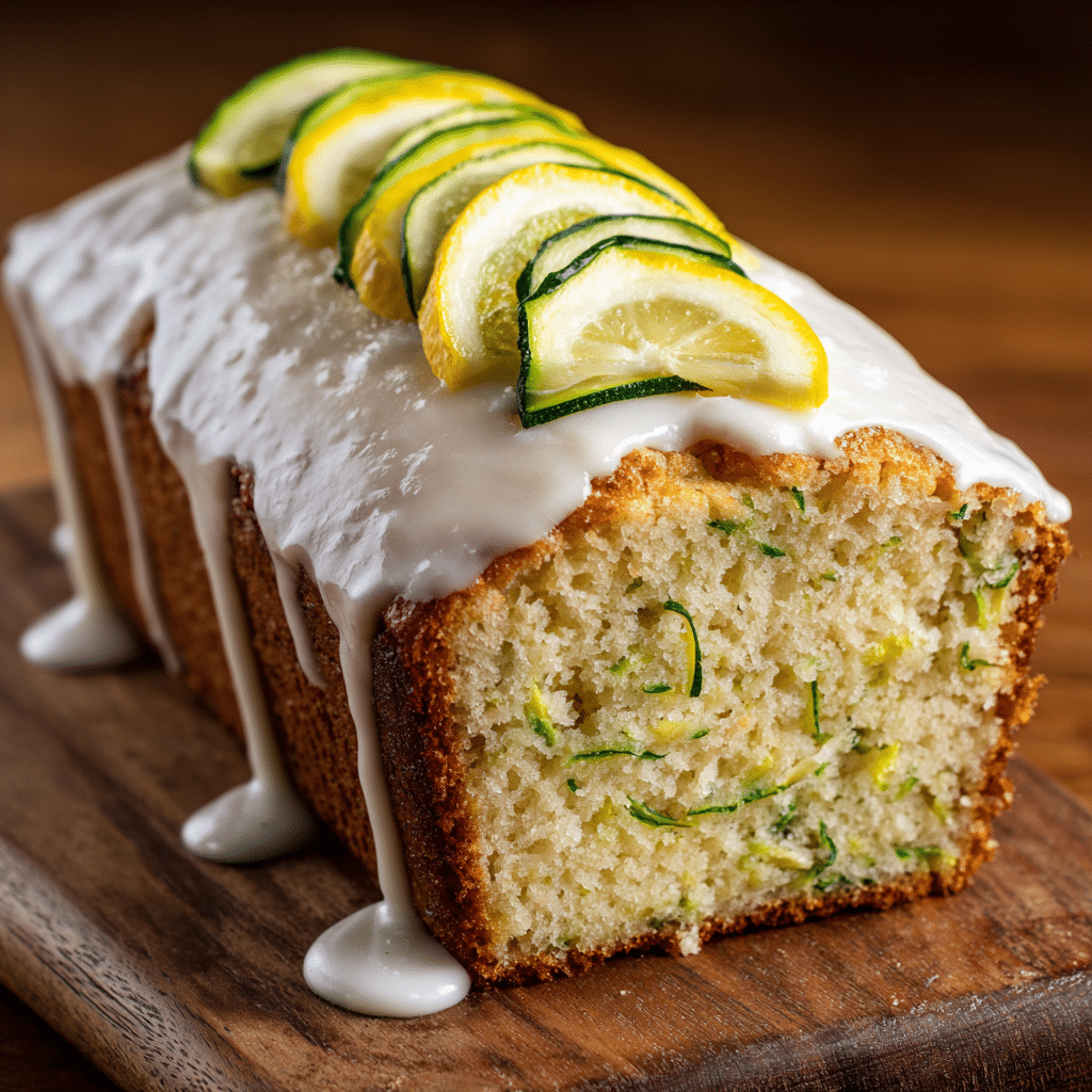 Lemon Zucchini Cake Recipe - Recipe Image