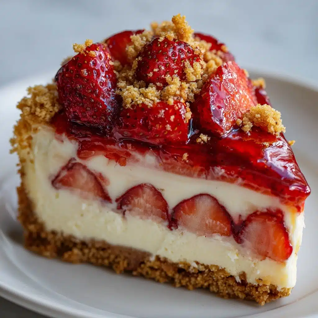 Berrylicious Strawberry Crunch Cheesecake Bursts with Texture Recipe - Recipe Image