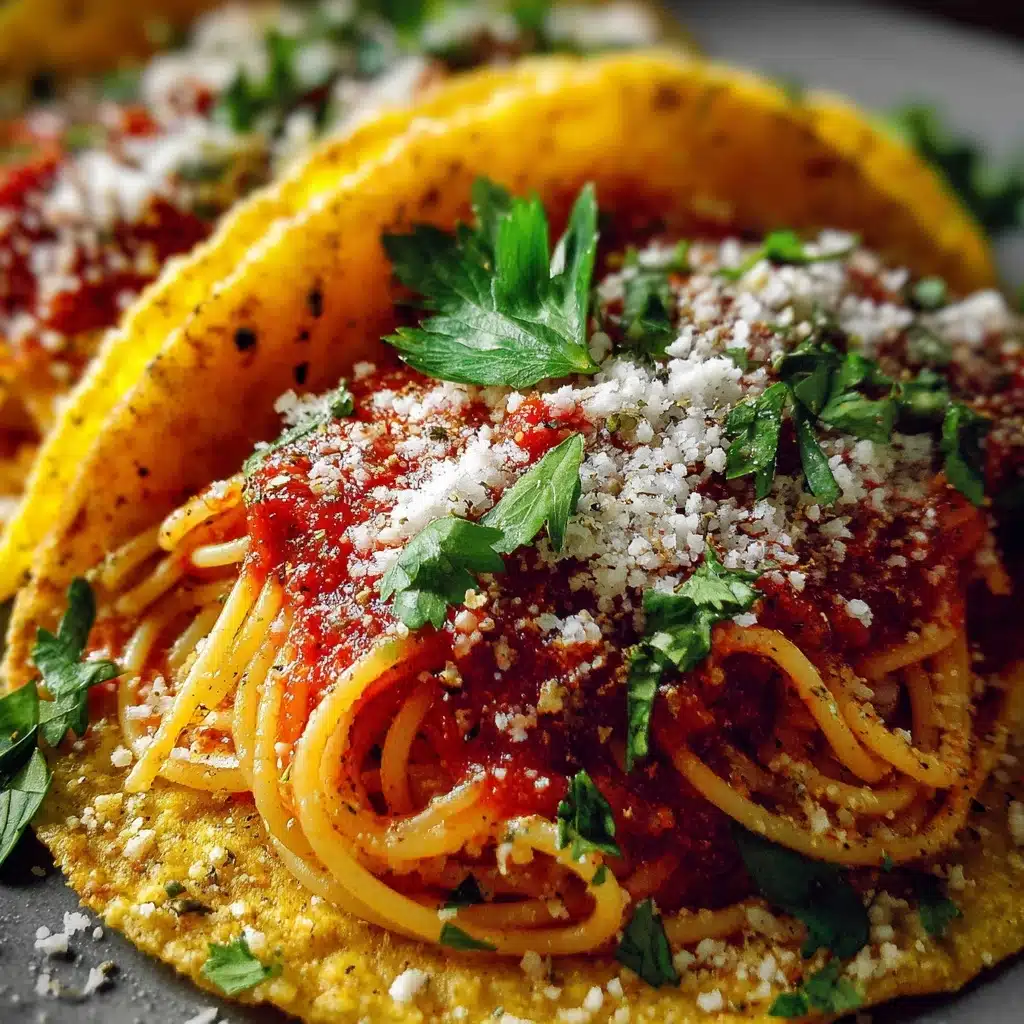 Spaghetti Tacos Recipe for a Fun and Tasty Meal Recipe - Recipe Image