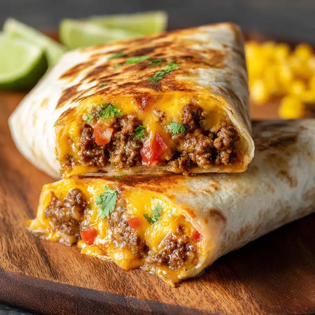 Freezer-Friendly Beef Burritos Recipe - Recipe Image