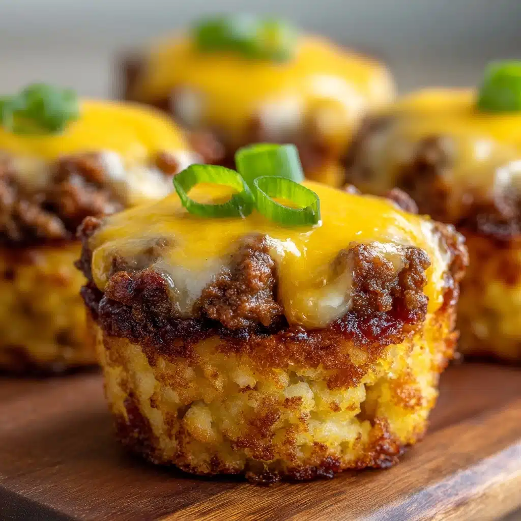 Cheeseburger Tater Tot Cups Recipe - Recipe Image