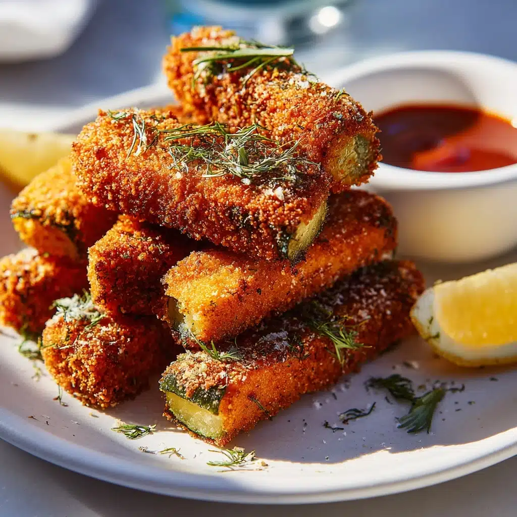 Dill Pickle Chip Mozza Sticks Recipe - Recipe Image