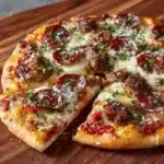 Tavern-Style Sourdough Pizza Recipe