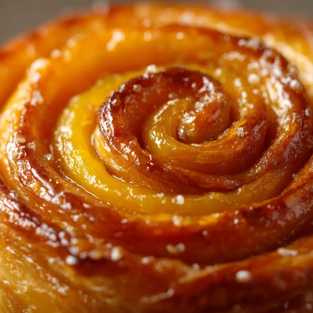 Peach Pie Cinnamon Rolls Recipe - Recipe Image